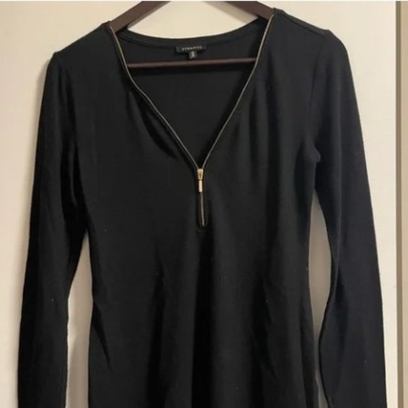 Dynamite Zipper Lightweight Sweater - Picture 2 of 3